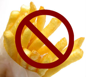 no french fries